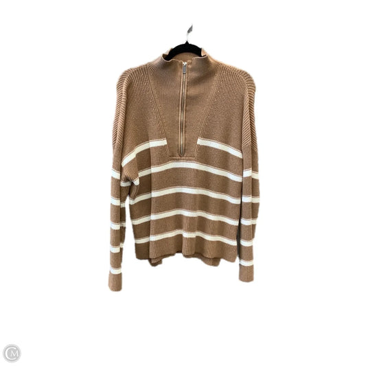 Sweater By Laundry In Brown, Size: Xl
