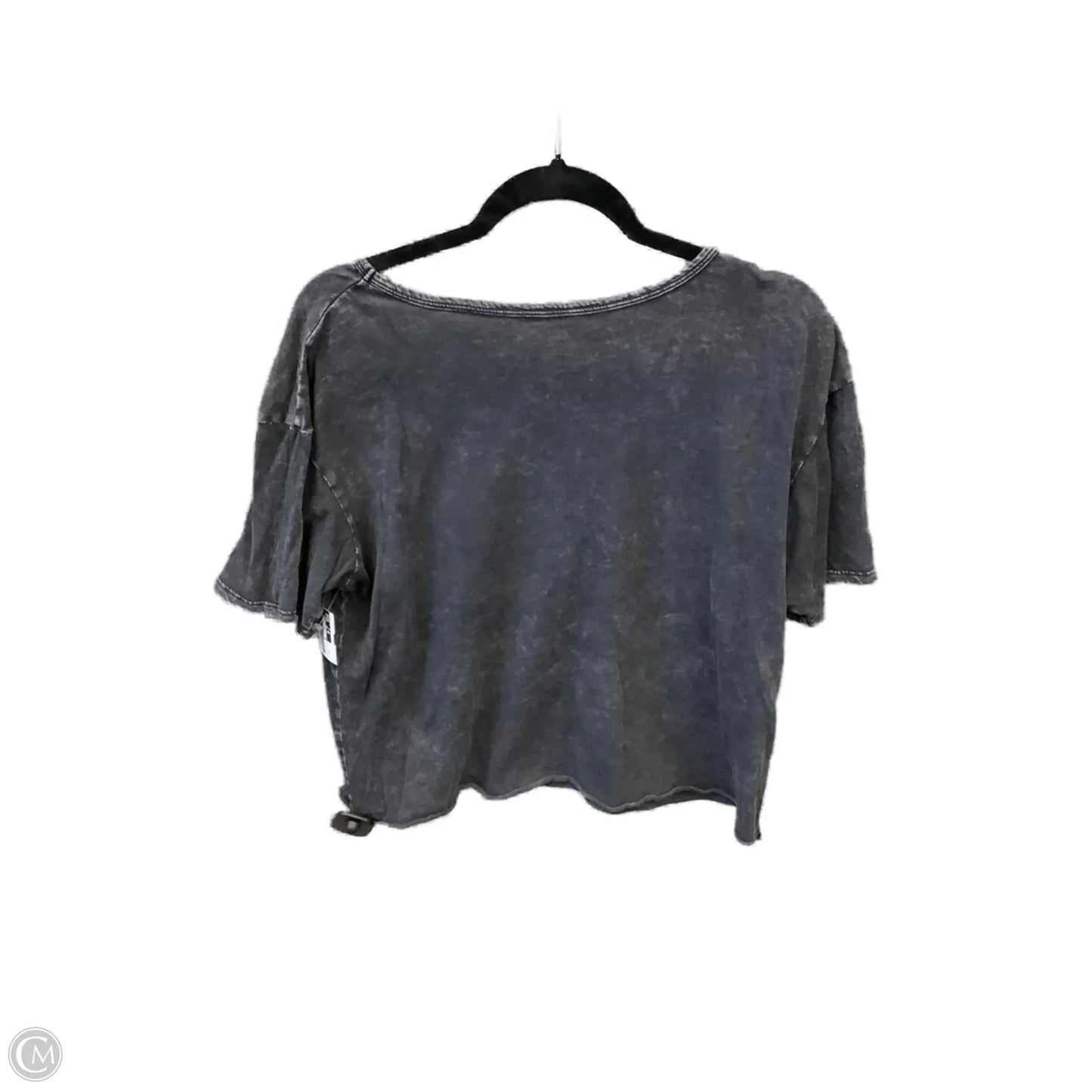 Top Short Sleeve By Caution To The Wind In Grey, Size: M