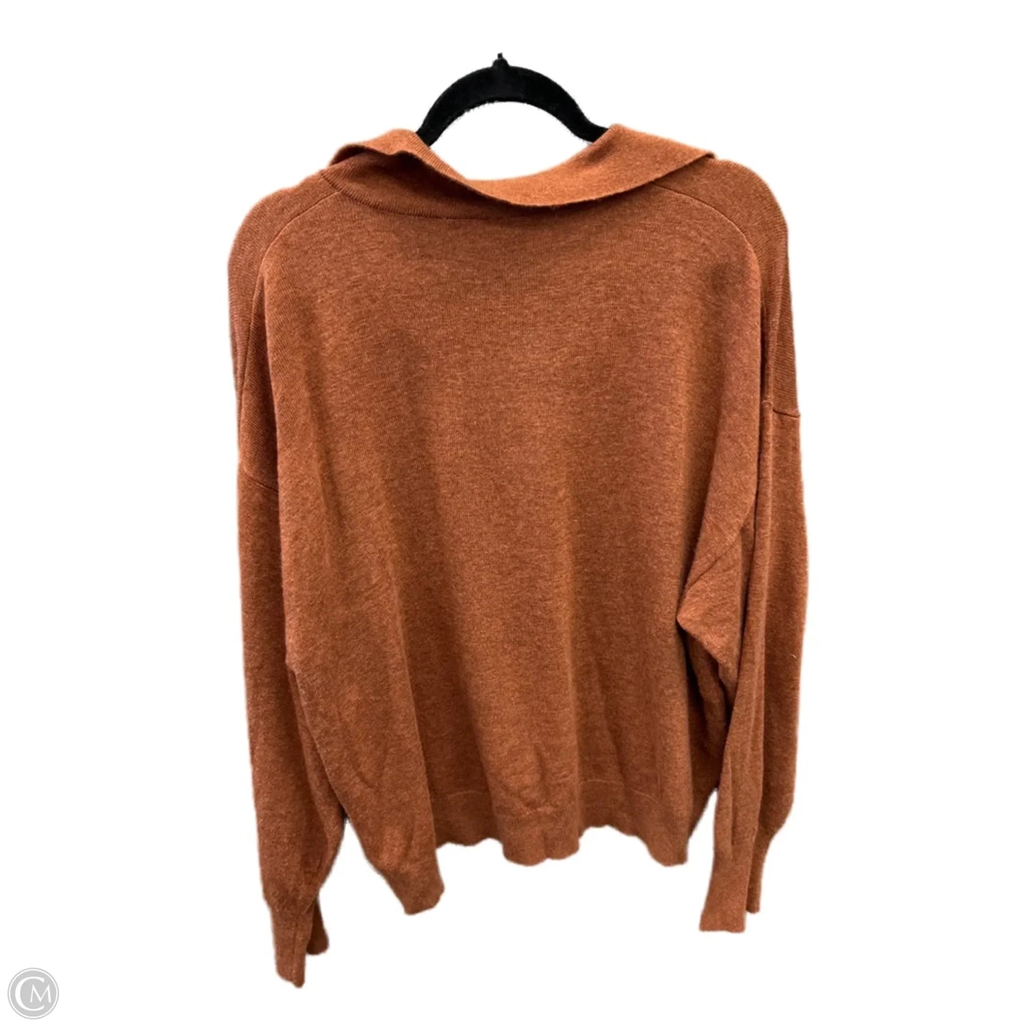 Sweater By Ophelia Roe In Orange, Size: 2x