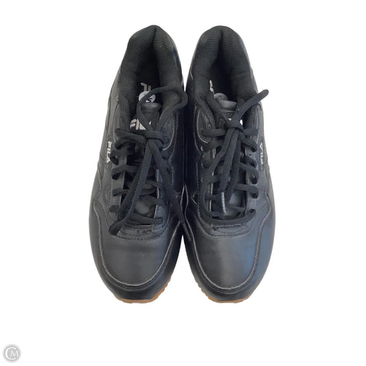 Shoes Sneakers By Fila In Black, Size: 8.5