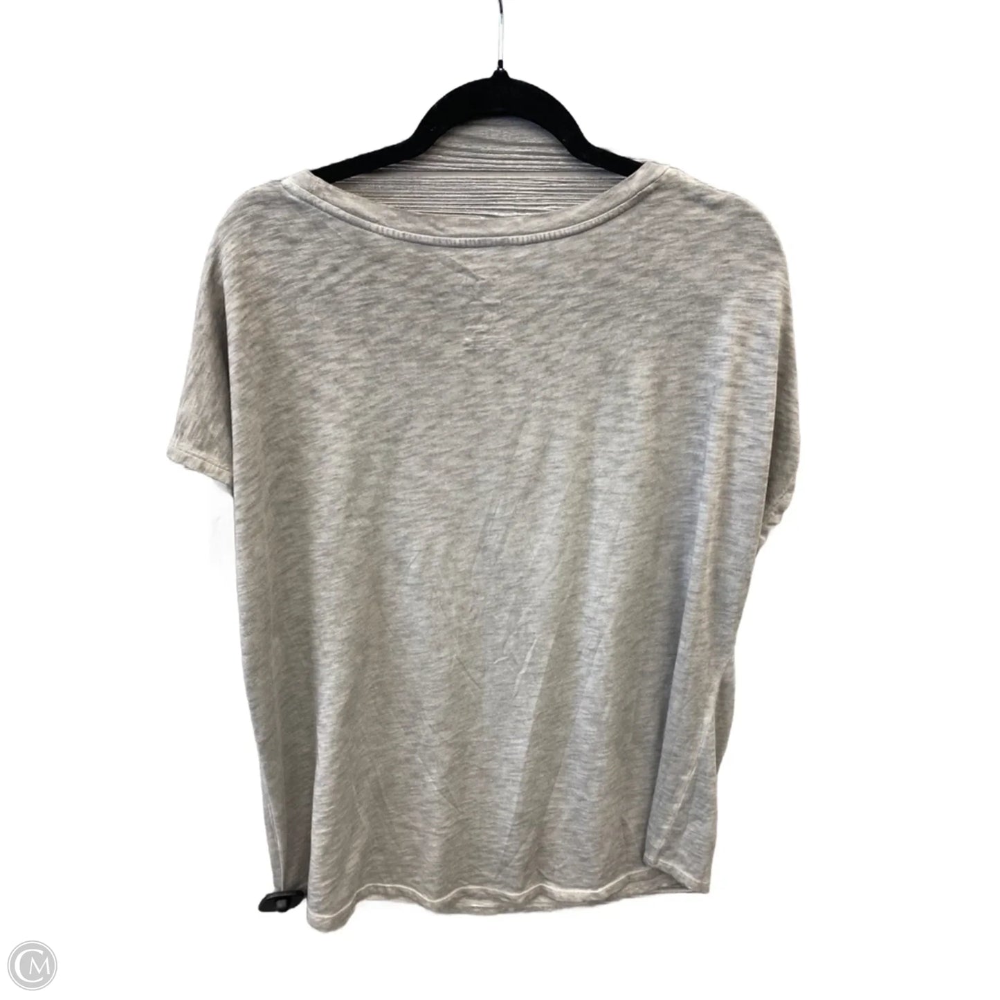 Top Short Sleeve Basic By Sonoma In Grey, Size: Xl
