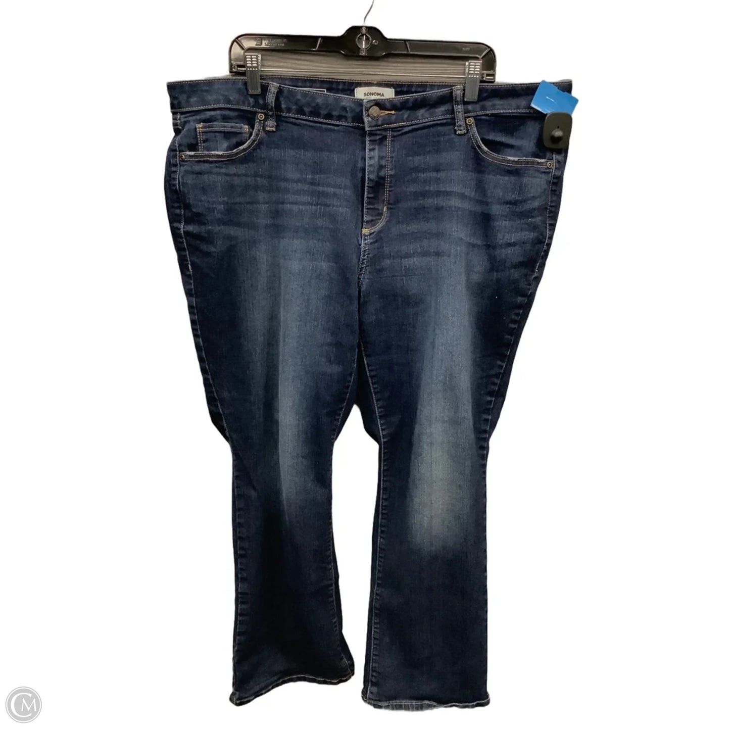 Jeans Boot Cut By Sonoma In Blue Denim, Size: 18