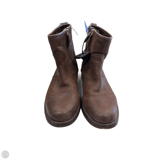Boots Designer By Tory Burch In Brown, Size: 6.5
