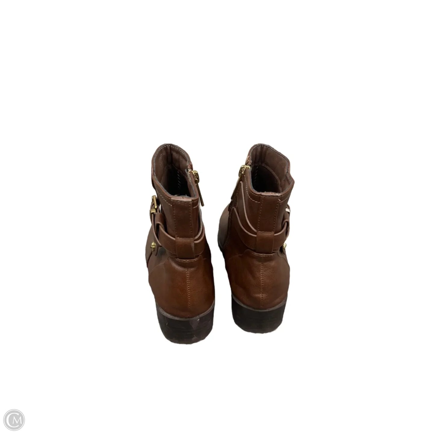 Boots Ankle Flats By Anne Klein In Brown, Size: 6.5