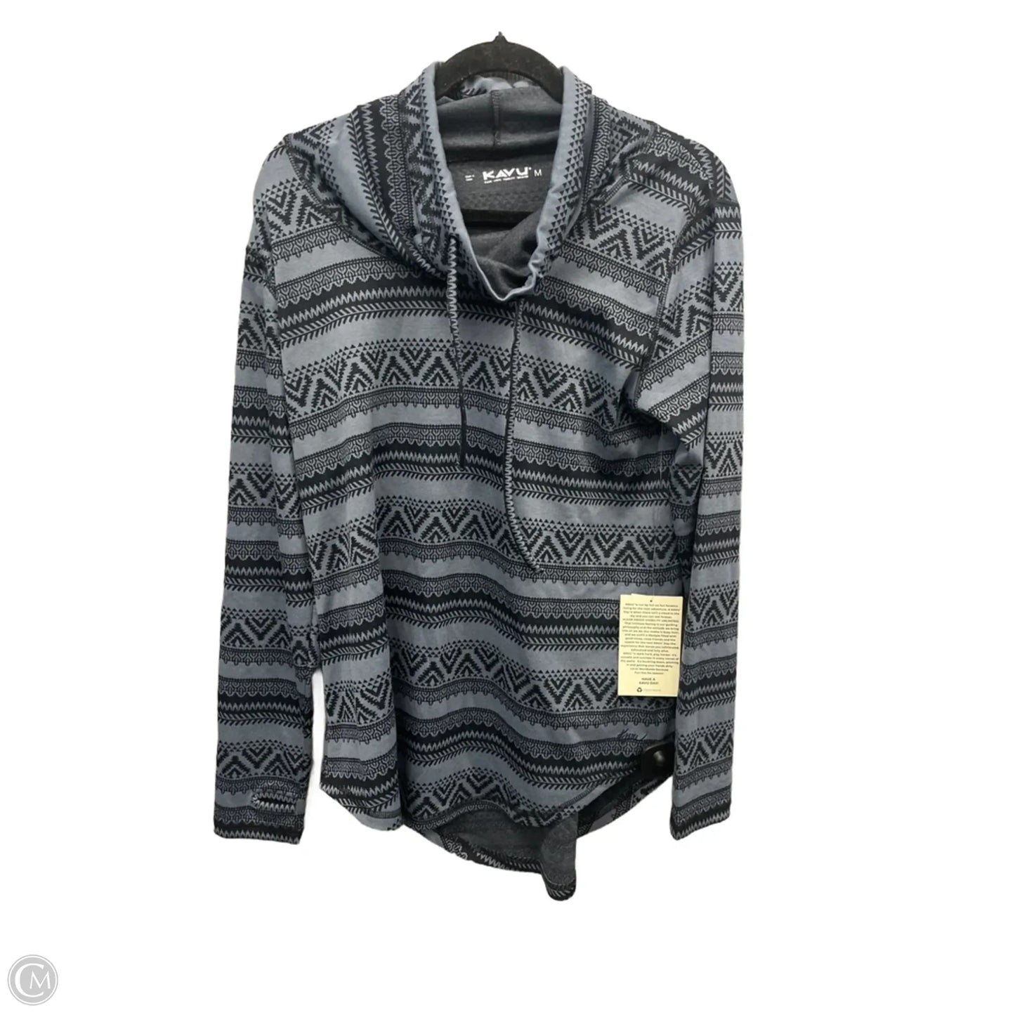 Top Long Sleeve By Kavu In Grey, Size: M