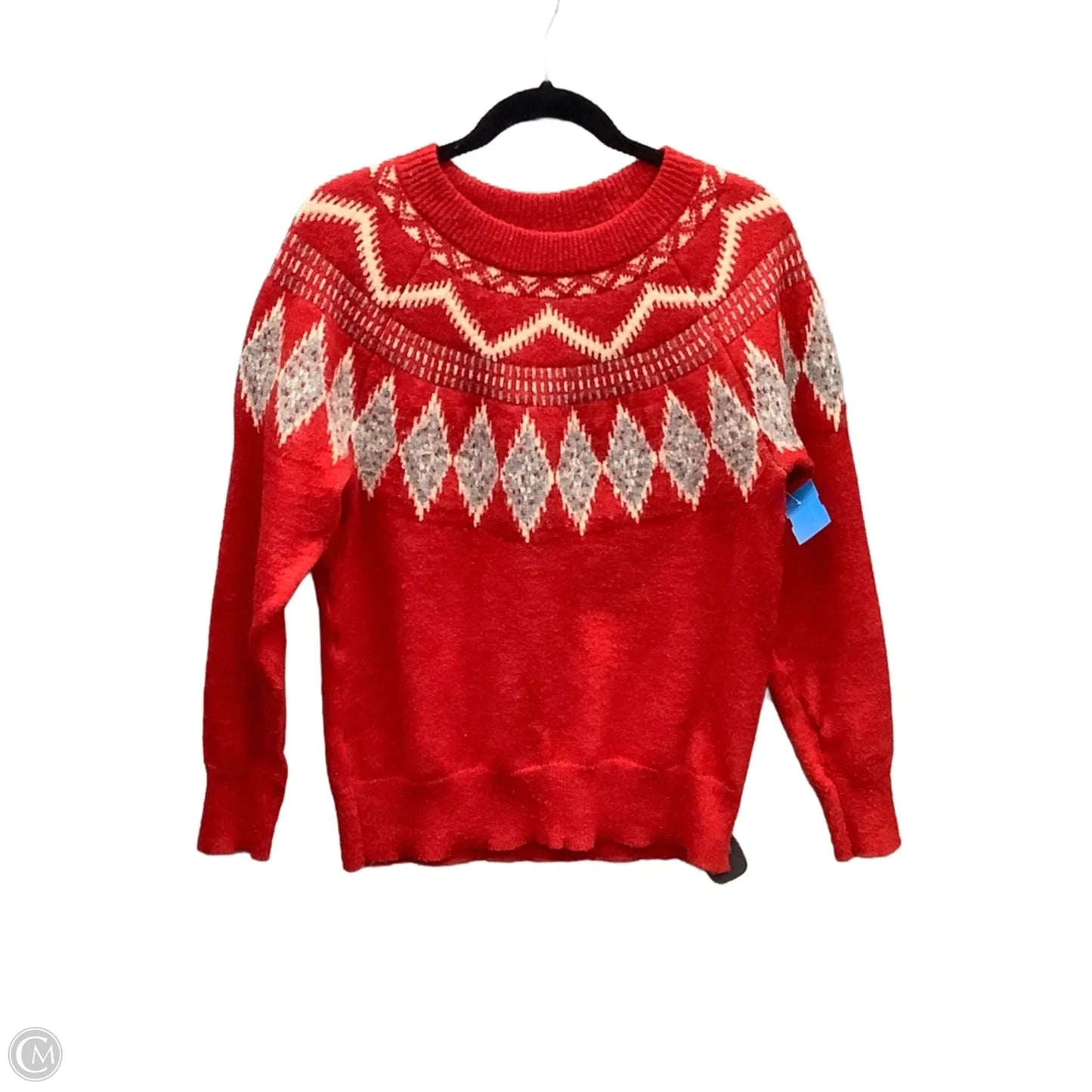 Sweater By Croft And Barrow In Red, Size: M