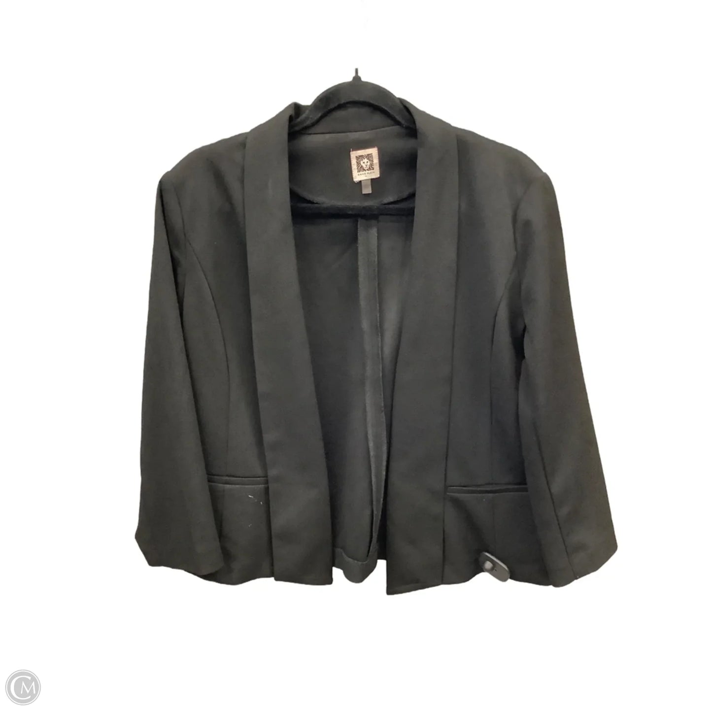 Blazer By Anne Klein In Black, Size: L