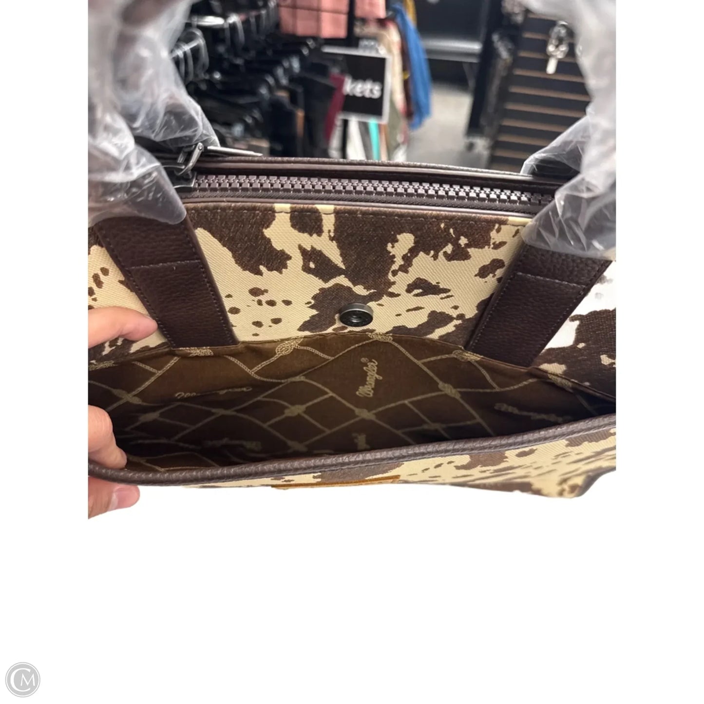 Handbag By Wrangler, Size: Large