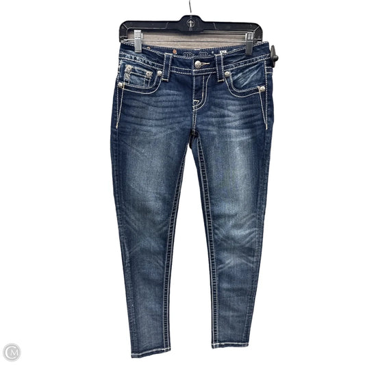 Jeans Skinny By Miss Me In Blue Denim, Size: 2