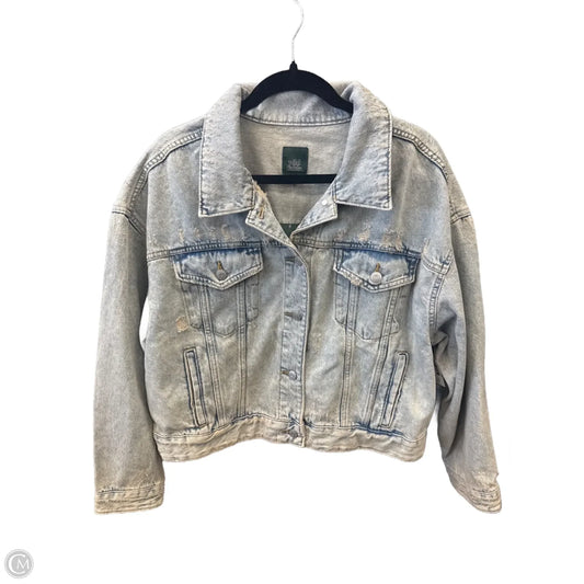 Jacket Denim By Wild Fable In Blue Denim, Size: Xxl