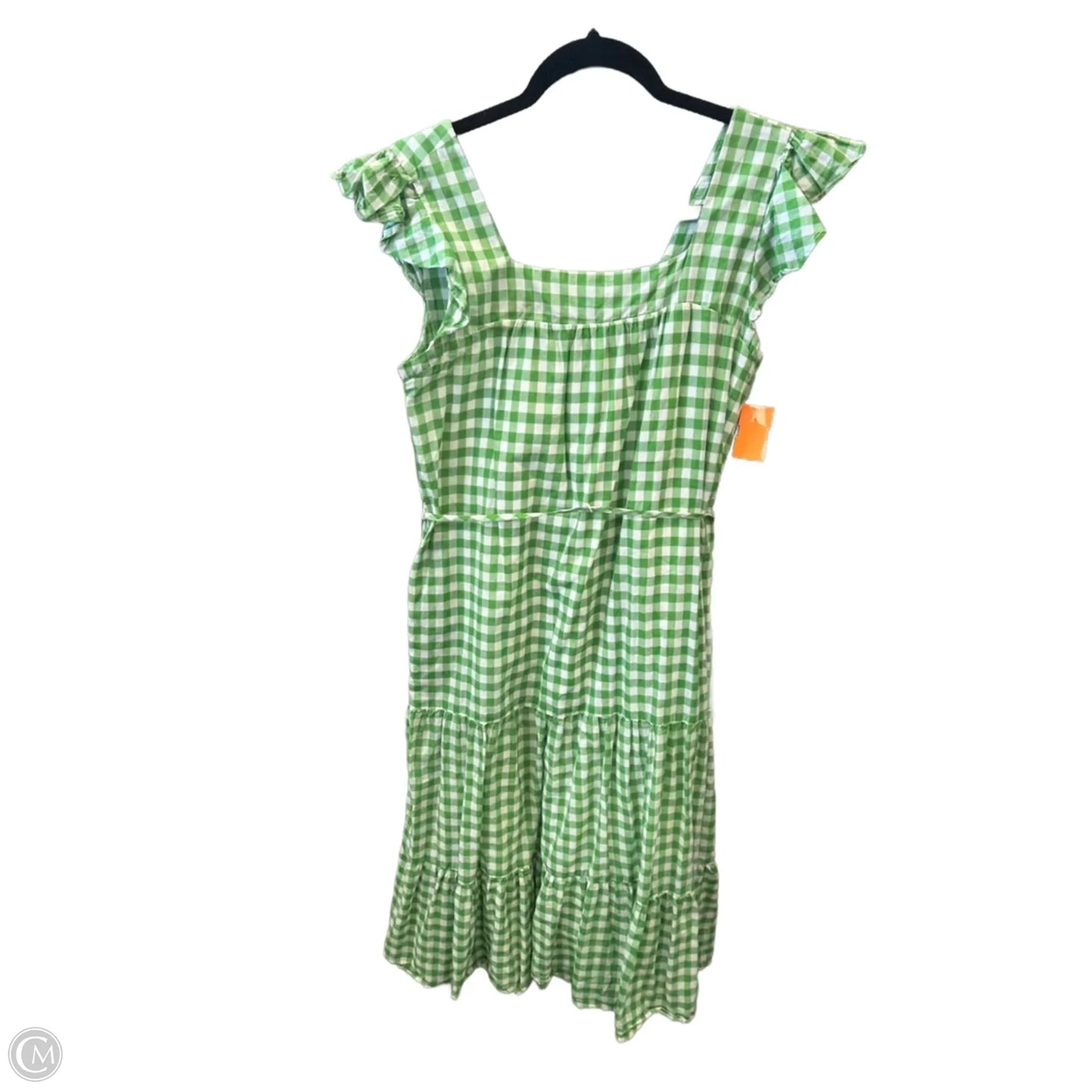 Dress Casual Midi By Draper James In Plaid Pattern, Size: S