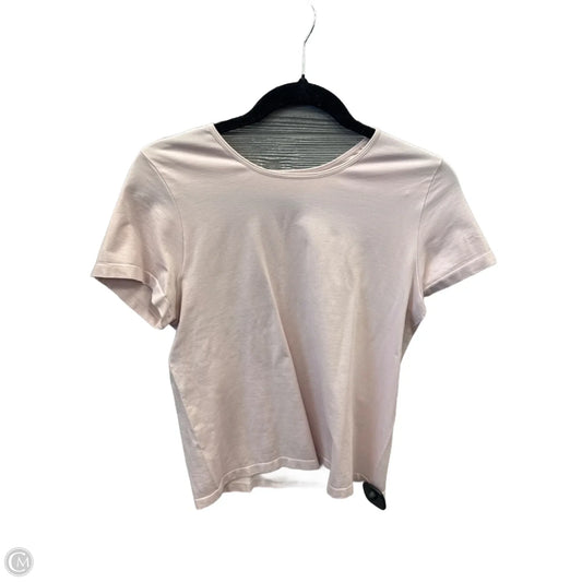 Top Short Sleeve Basic By Wild Fable In Pink, Size: Xxl