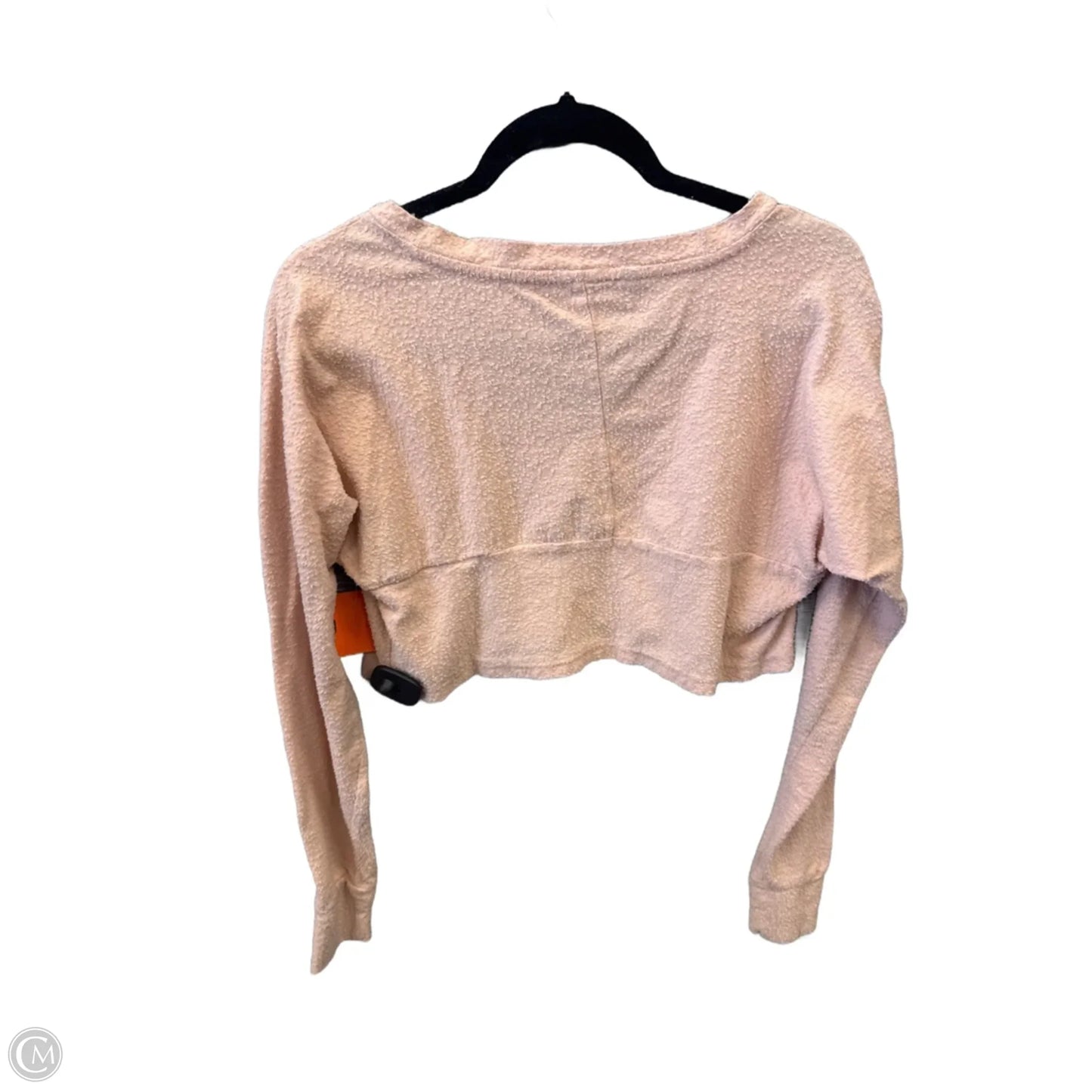 Top Long Sleeve By Gym Shark In Pink, Size: S