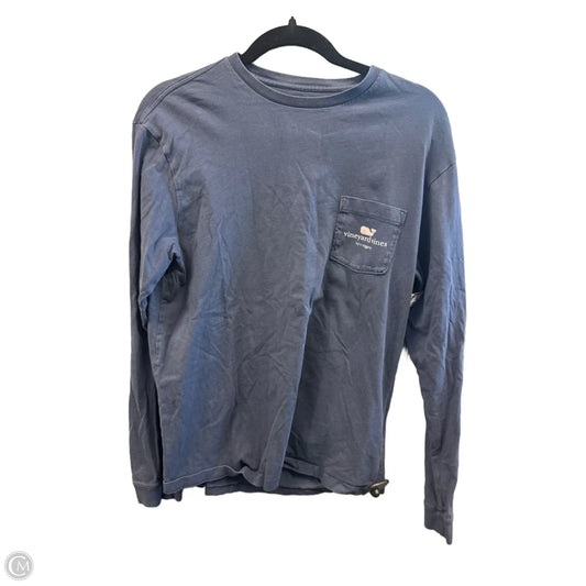 Top Long Sleeve By Vineyard Vines In Blue, Size: S