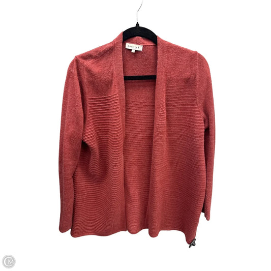 Cardigan By Clothes Mentor In Red, Size: L
