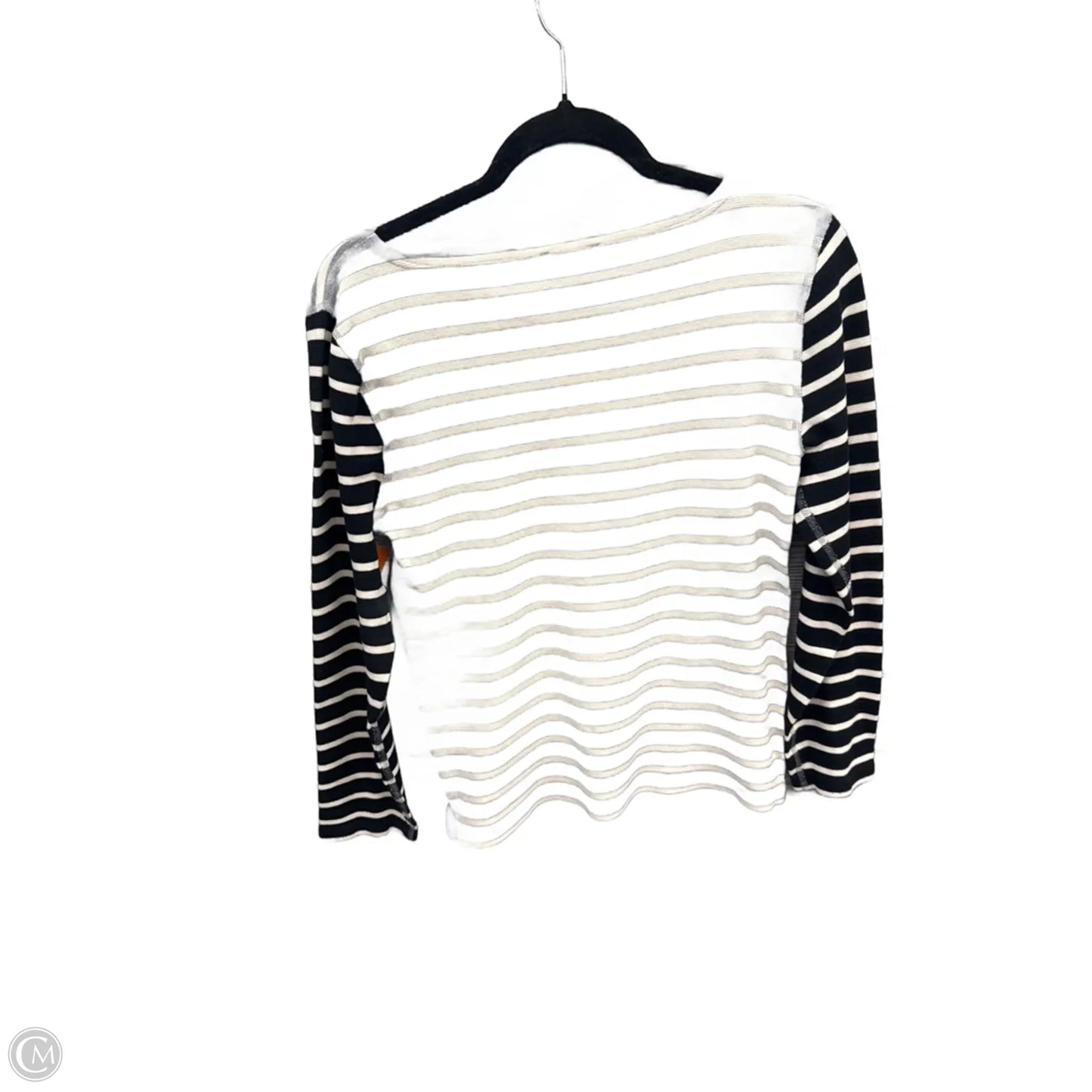 Top Long Sleeve By J. Crew In Striped Pattern, Size: L