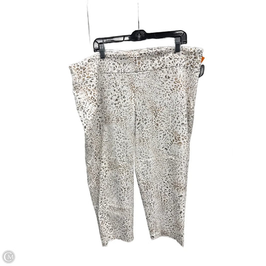 Pants Dress By Attyre In Animal Print, Size: 24