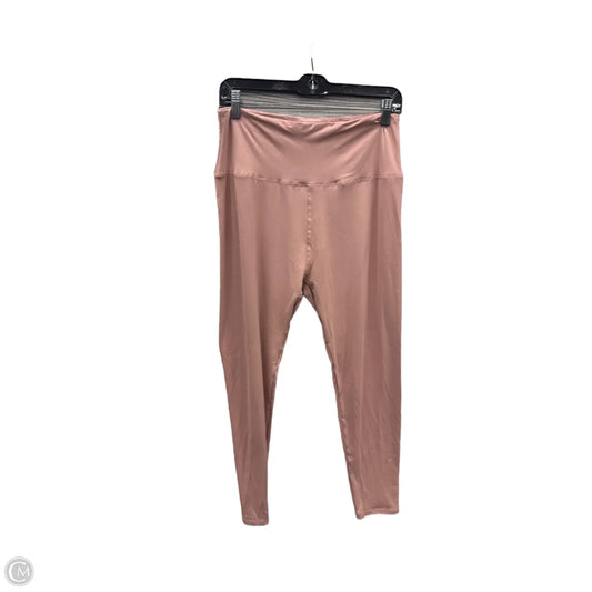 Athletic Leggings By Cmf In Pink, Size: Xxl