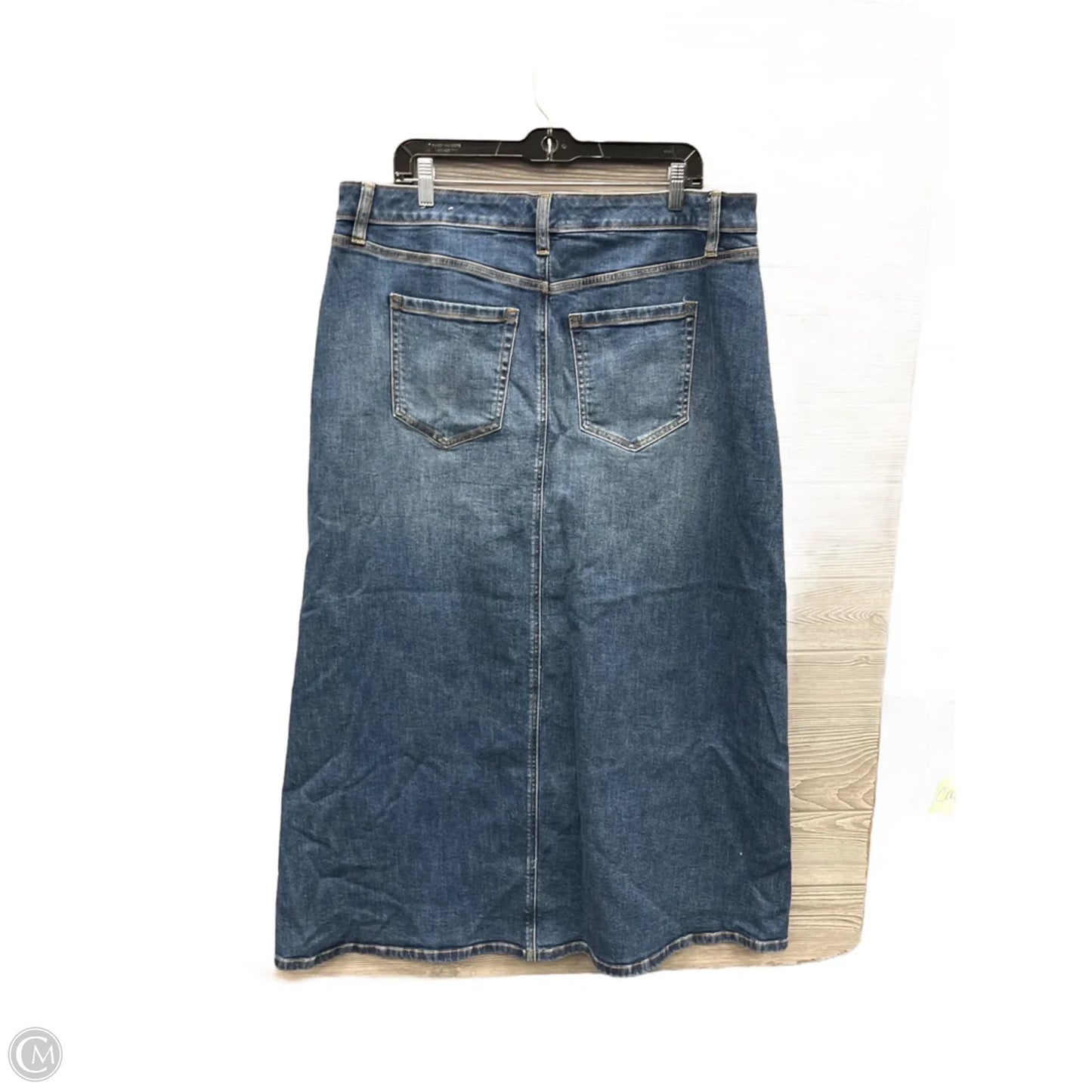 Skirt Maxi By Lane Bryant In Blue Denim, Size: 16
