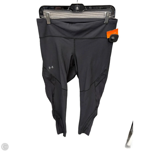 Athletic Leggings By Under Armour In Black, Size: L