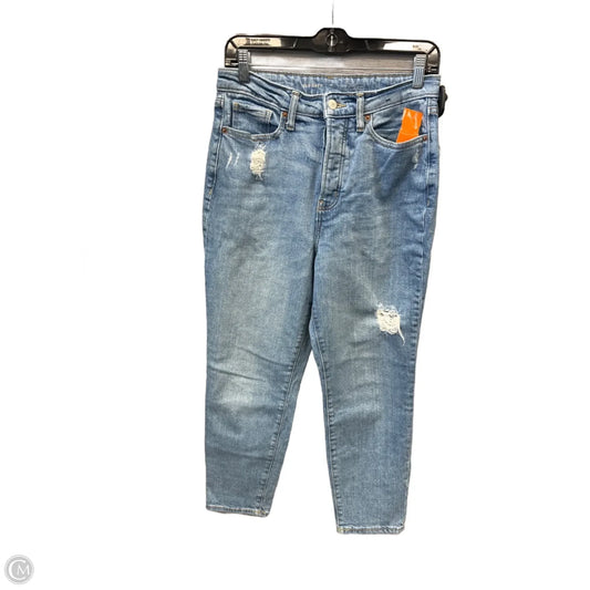 Jeans Straight By Old Navy In Blue Denim, Size: 8