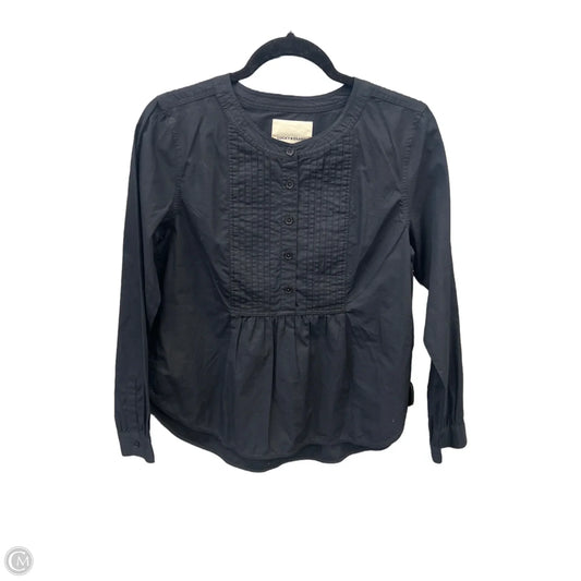 Top Long Sleeve By Lucky Brand In Black, Size: S