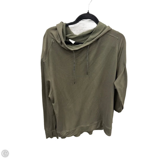 Athletic Sweatshirt Hoodie By Athletic Works In Green, Size: 3x