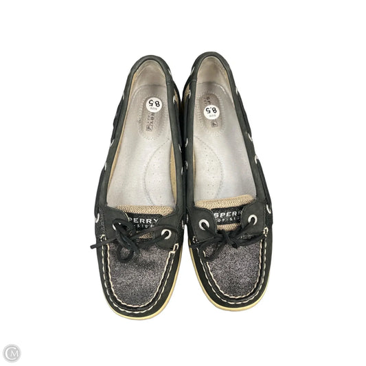Shoes Flats By Sperry In Black, Size: 8.5