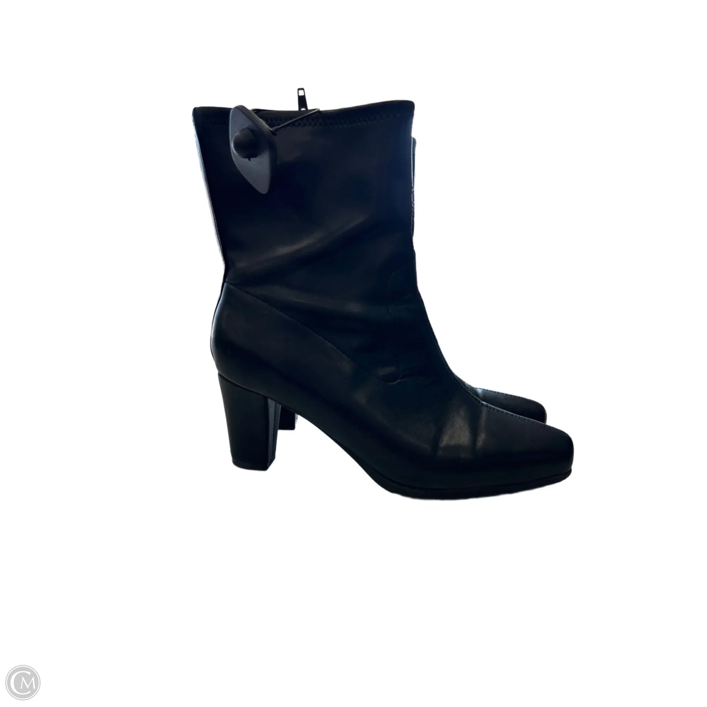 Boots Mid-calf Heels By Aerosoles In Black, Size: 10