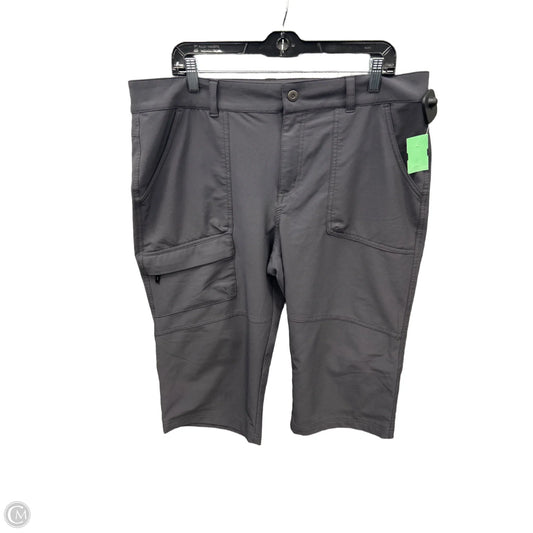 Athletic Capris By Columbia In Grey, Size: L