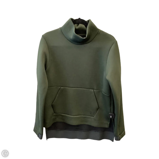 Athletic Sweatshirt Hoodie By Under Armour In Green, Size: M