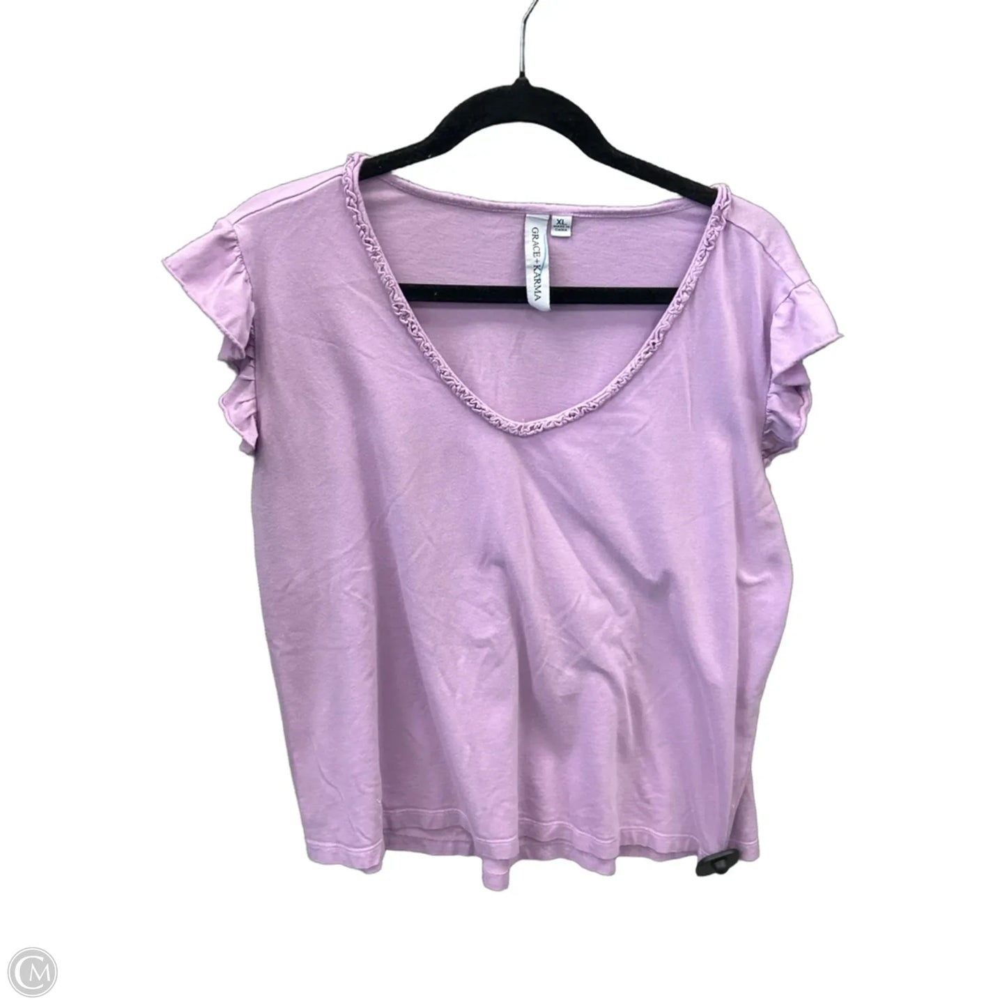 Top Sleeveless By Clothes Mentor In Purple, Size: Xl