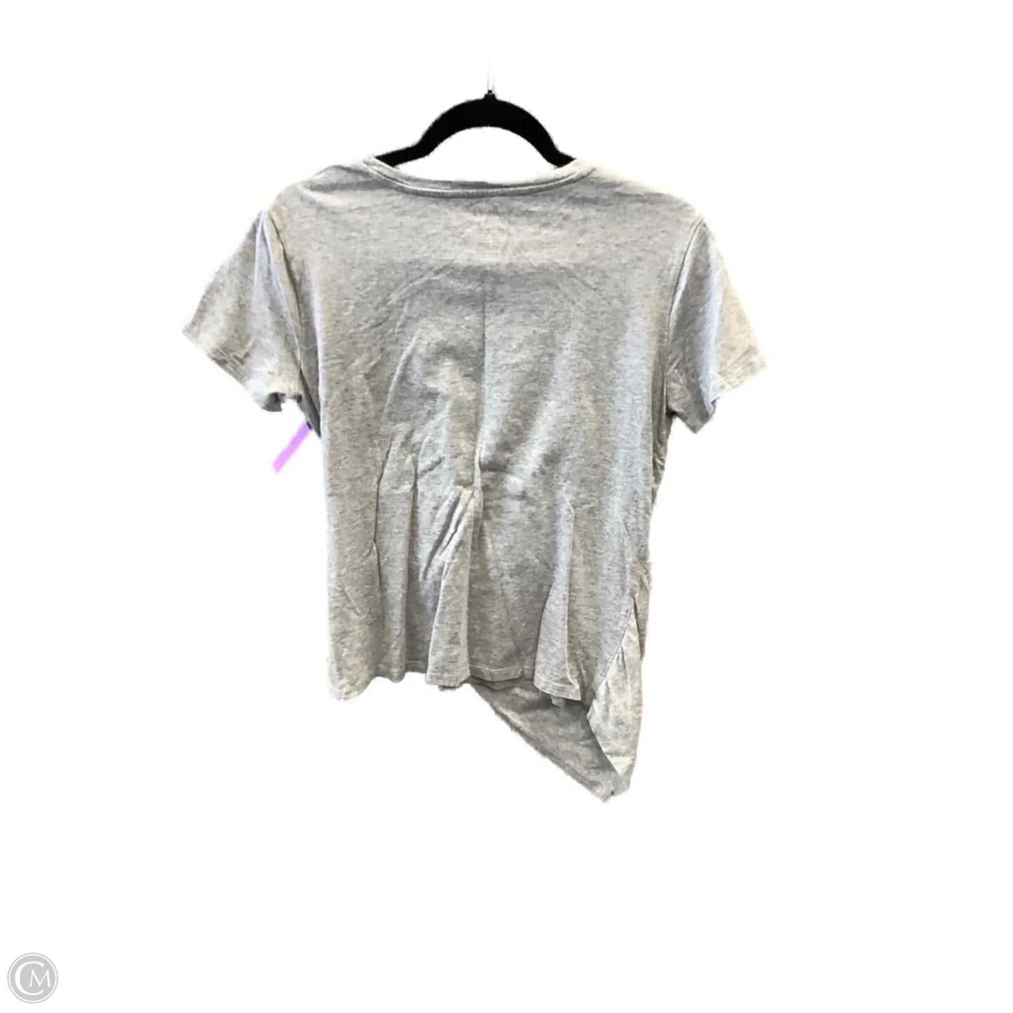 Top Short Sleeve By Nine West In Grey, Size: M