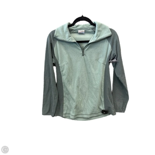 Athletic Sweatshirt Collar By Columbia In Grey, Size: M