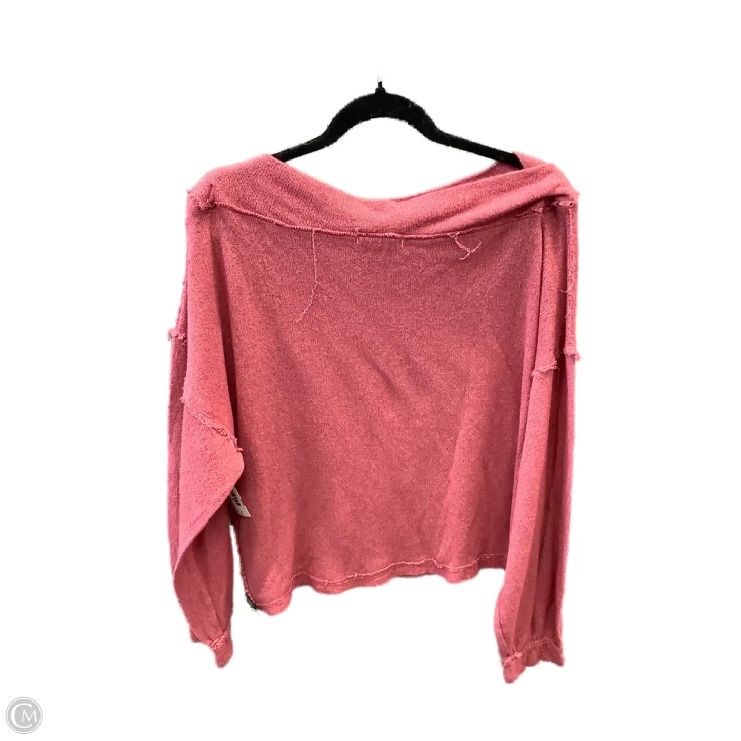 Top Long Sleeve By We The Free In Pink, Size: L
