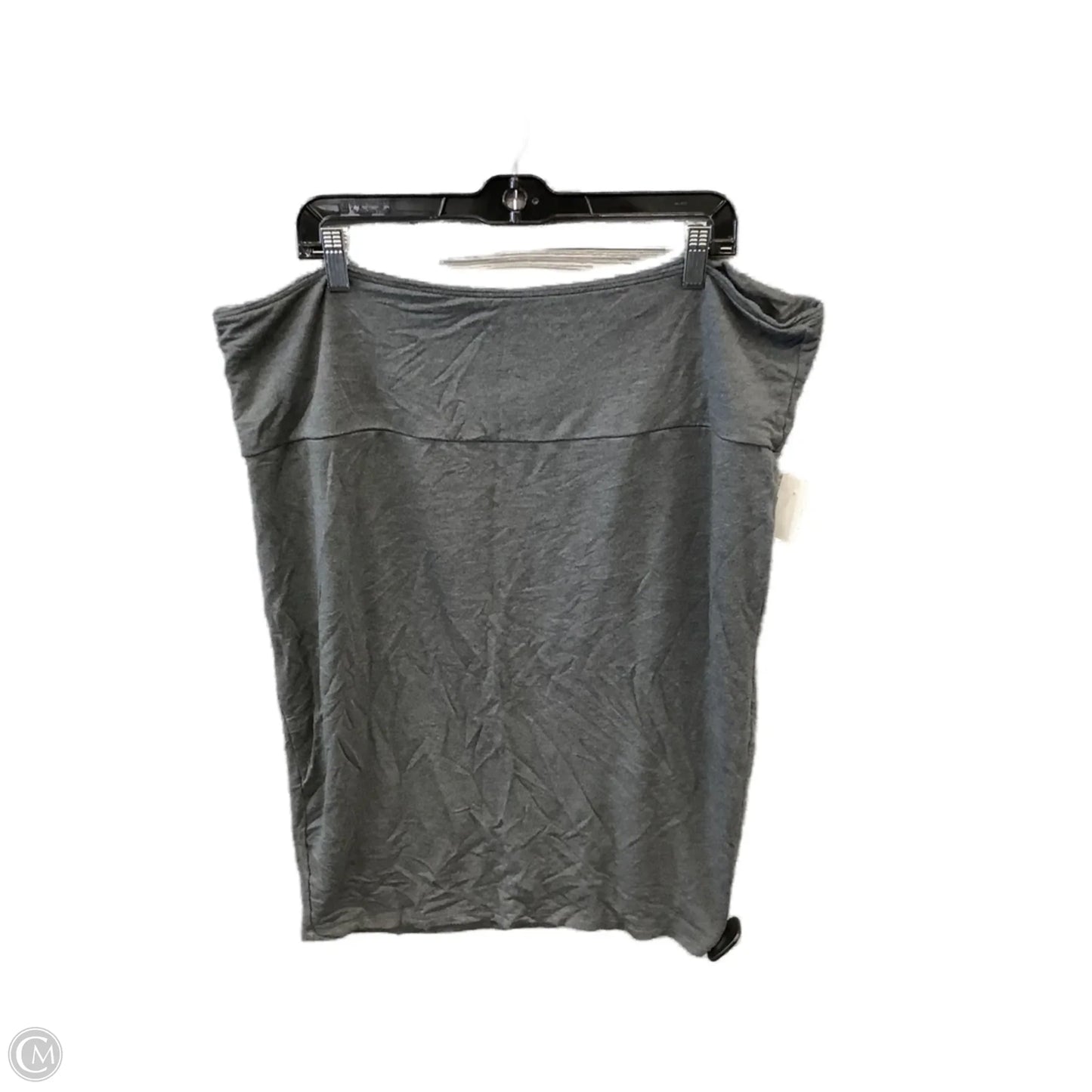 Skirt Midi By Torrid In Grey, Size: 2x