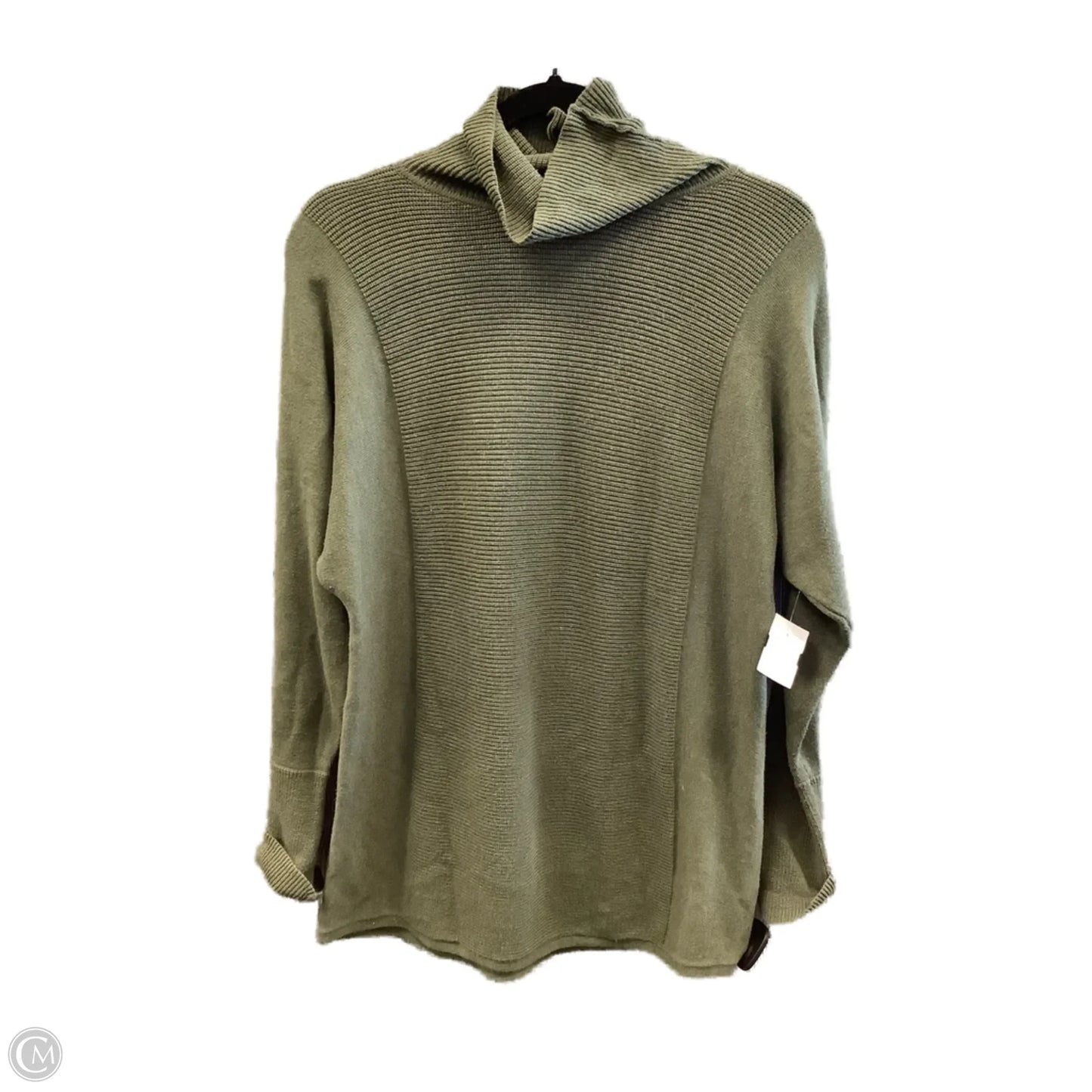 Top Long Sleeve By Croft And Barrow In Green, Size: M