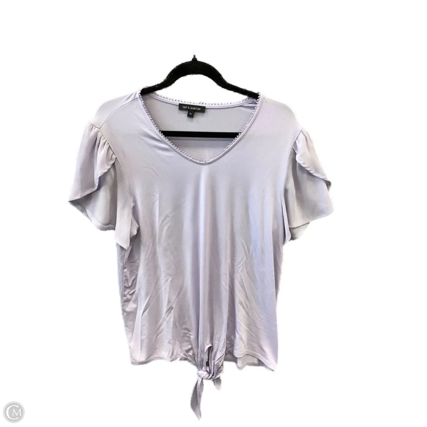 Top Short Sleeve By Clothes Mentor In Purple, Size: M