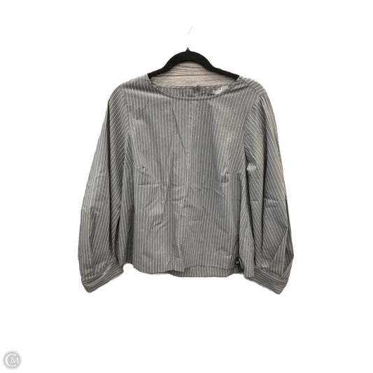 Top Long Sleeve By Marled In Striped Pattern, Size: M