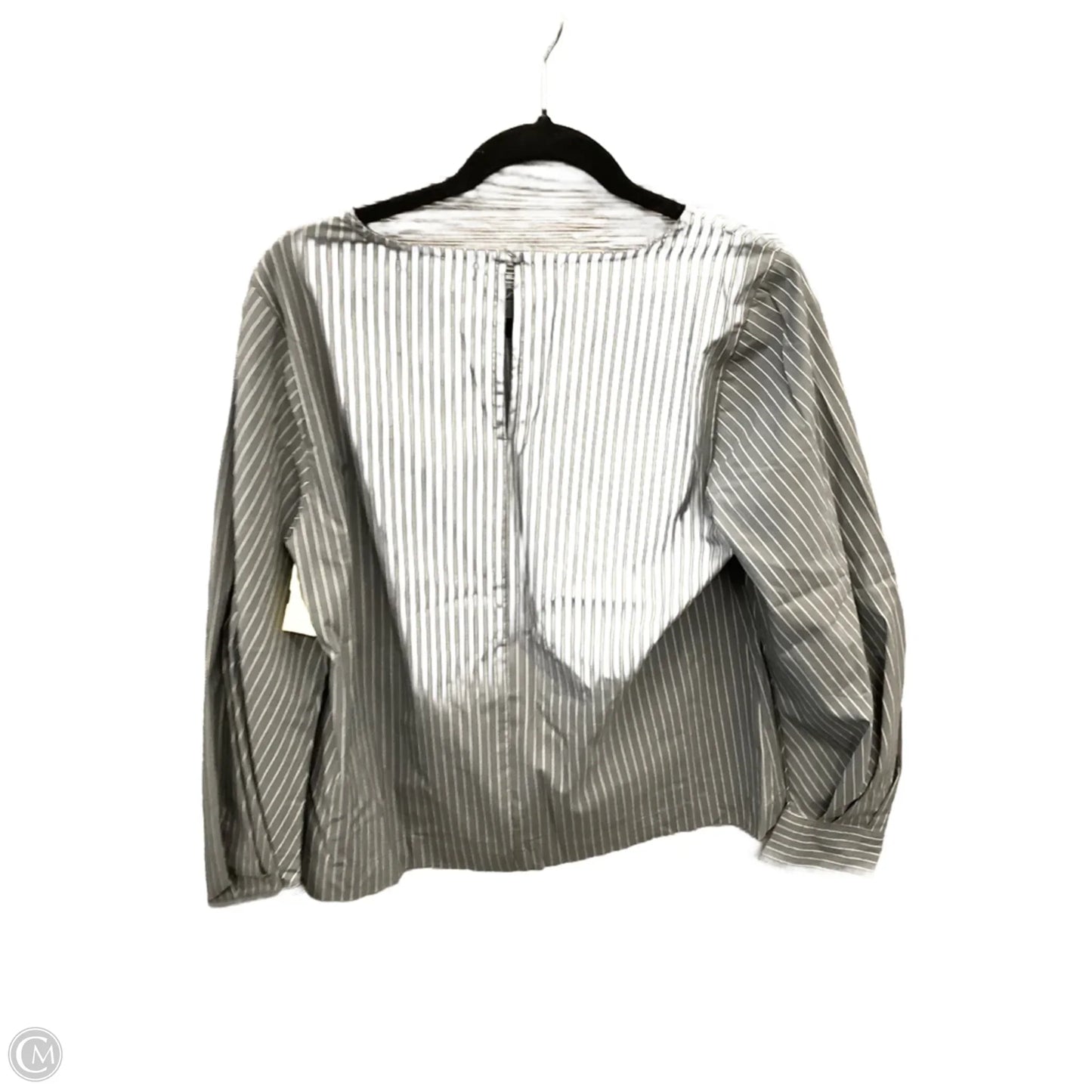 Top Long Sleeve By Marled In Striped Pattern, Size: M
