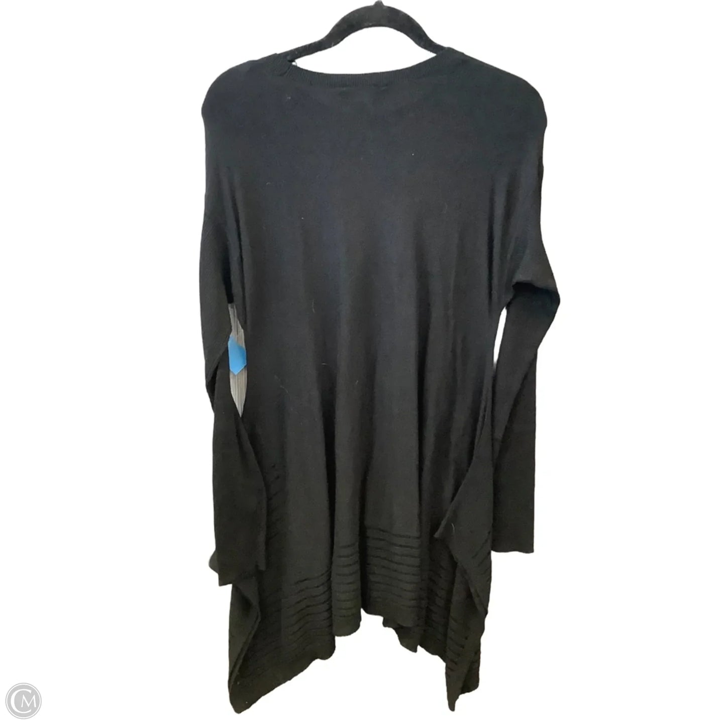 Sweater Cardigan By Simply Vera In Black, Size: M