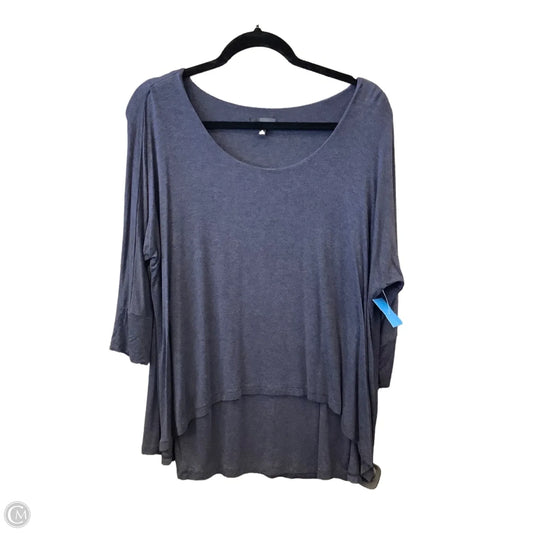 Top Long Sleeve By Limited In Blue, Size: M