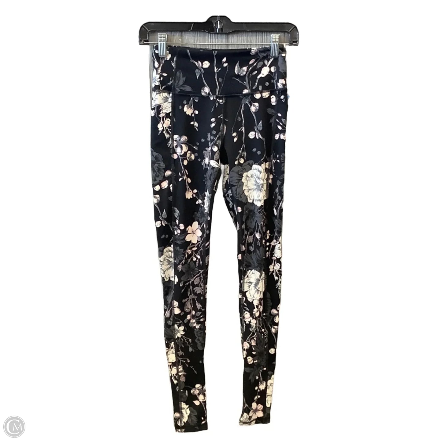 Athletic Leggings By Victorias Secret In Floral Print, Size: Xs