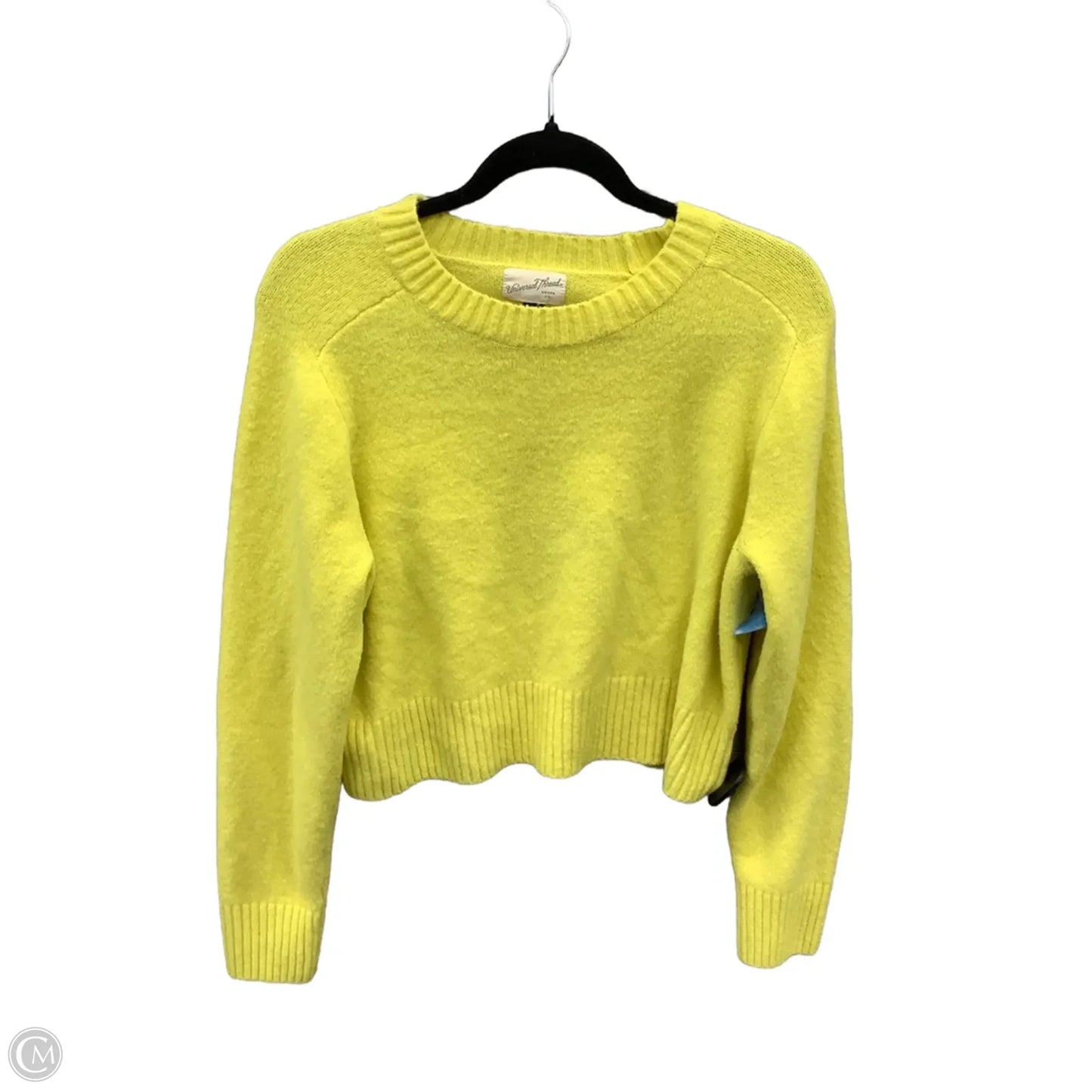 Sweater By Universal Thread In Yellow, Size: L