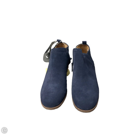 Boots Ankle Heels By Toms In Blue, Size: 7