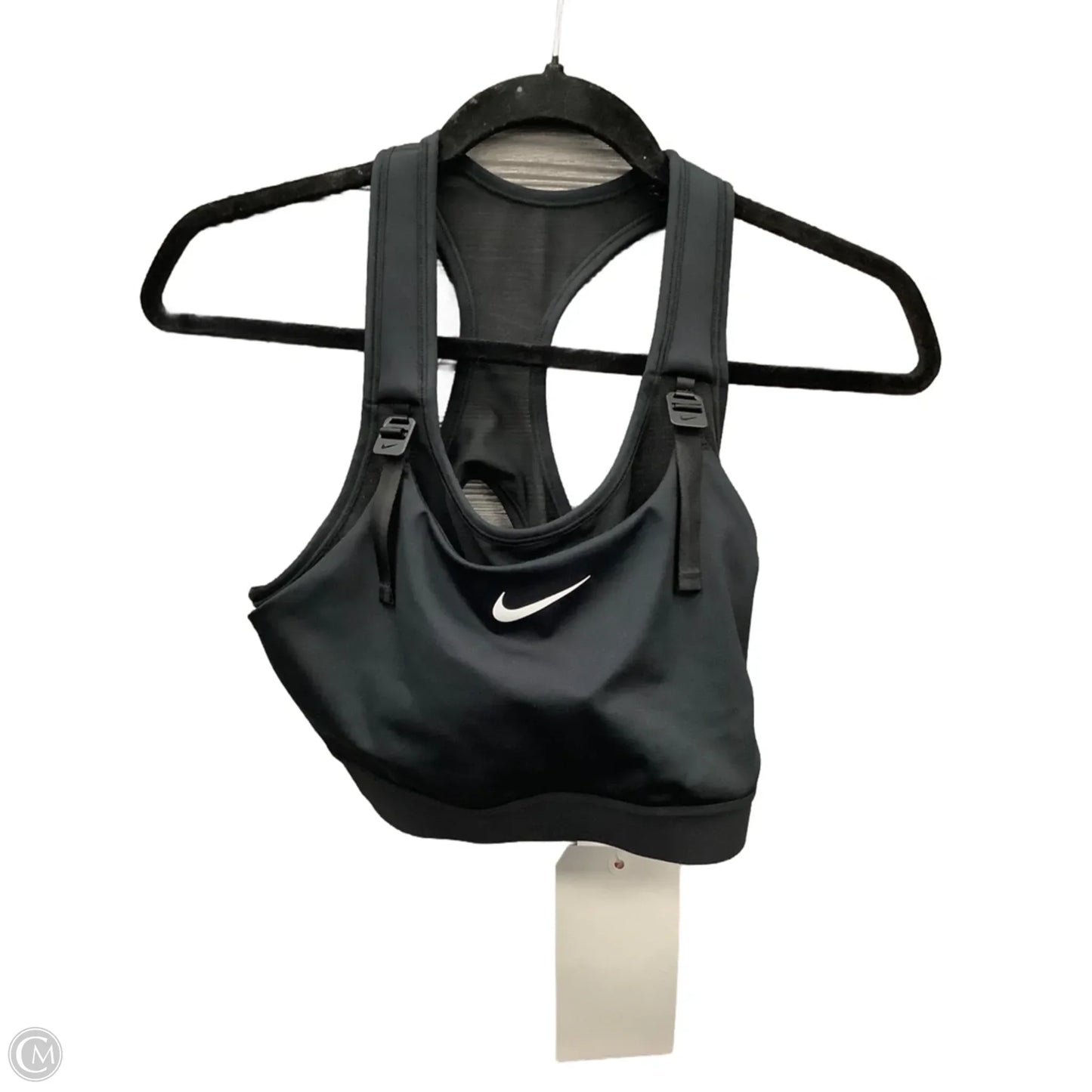 Athletic Bra By Nike Apparel In Black, Size: L