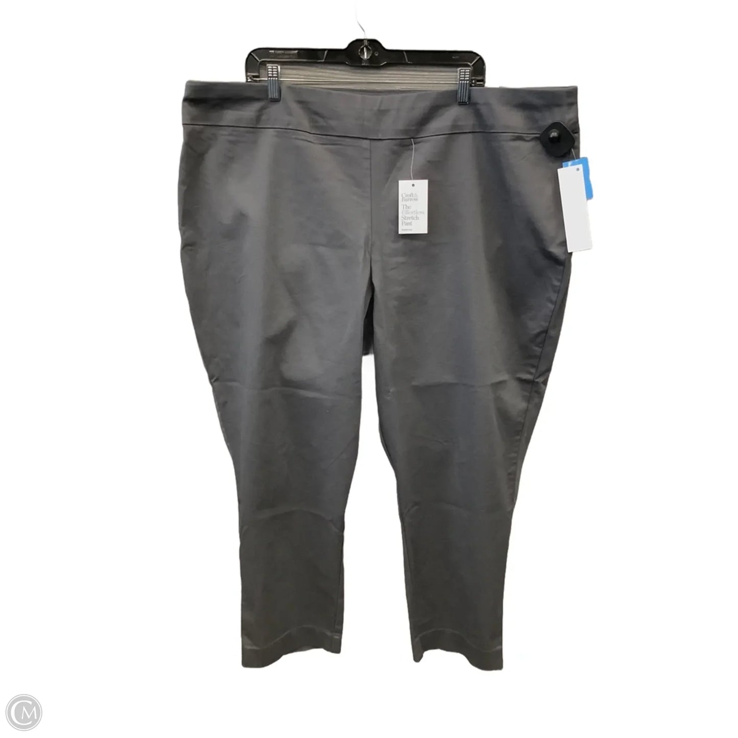 Pants Dress By Croft And Barrow In Grey, Size: 24