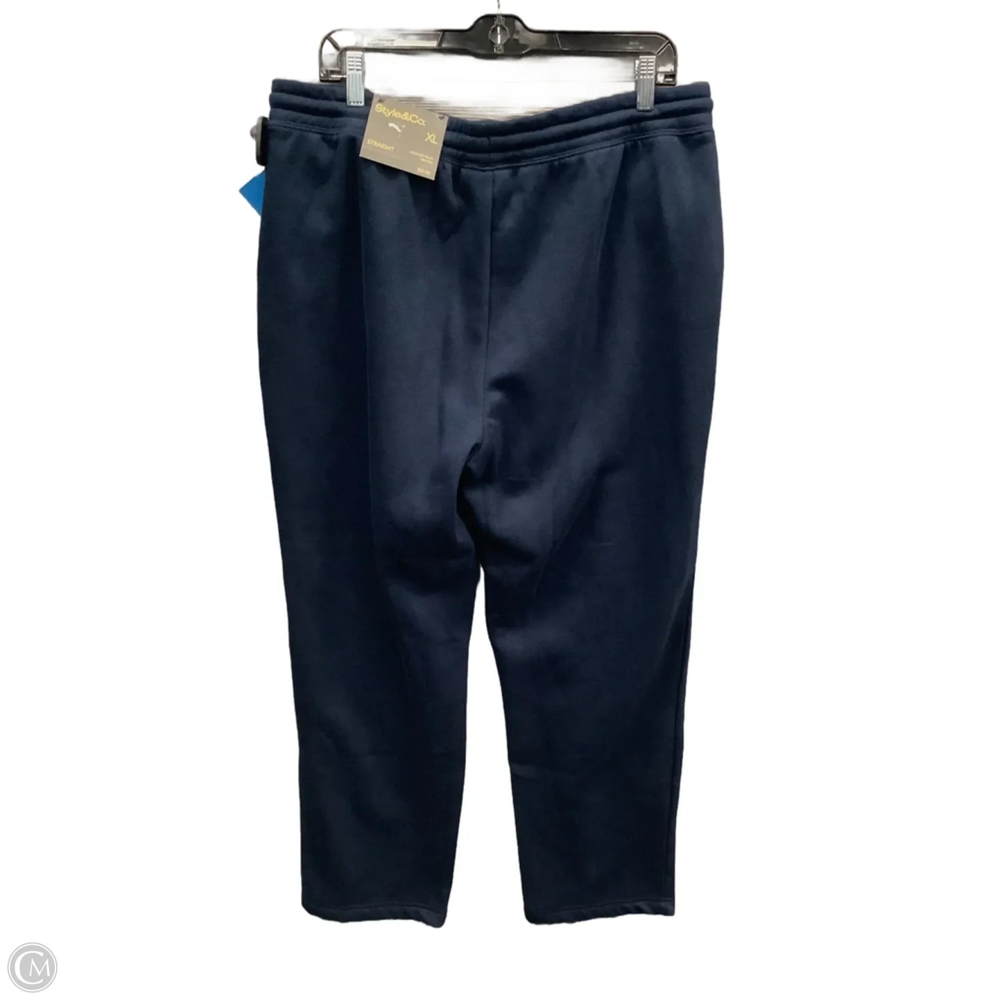Pants Joggers By Style And Company In Blue, Size: Xl