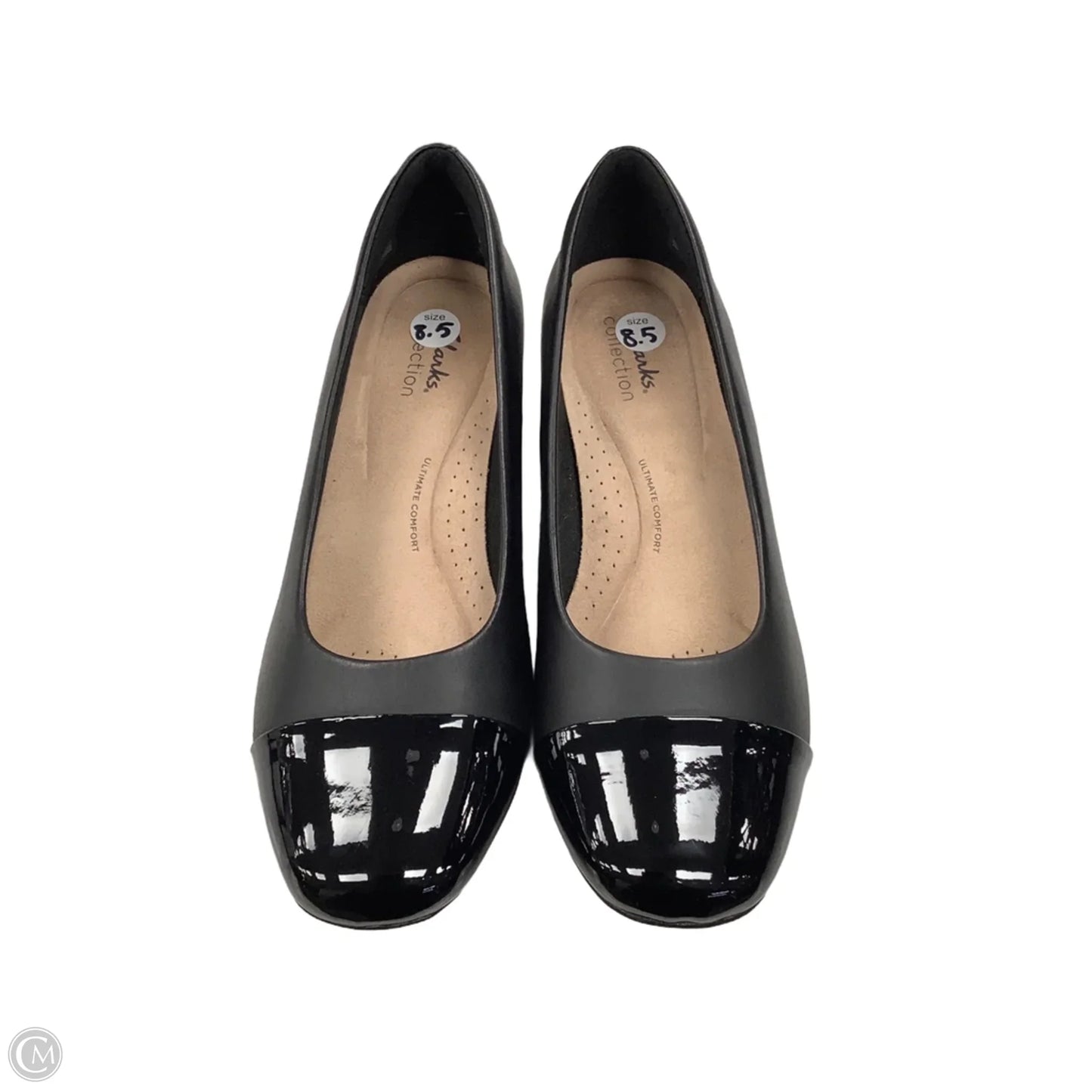 Shoes Heels Block By Clarks In Black, Size: 8.5