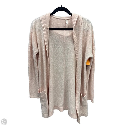 Cardigan By Clothes Mentor In Peach, Size: M